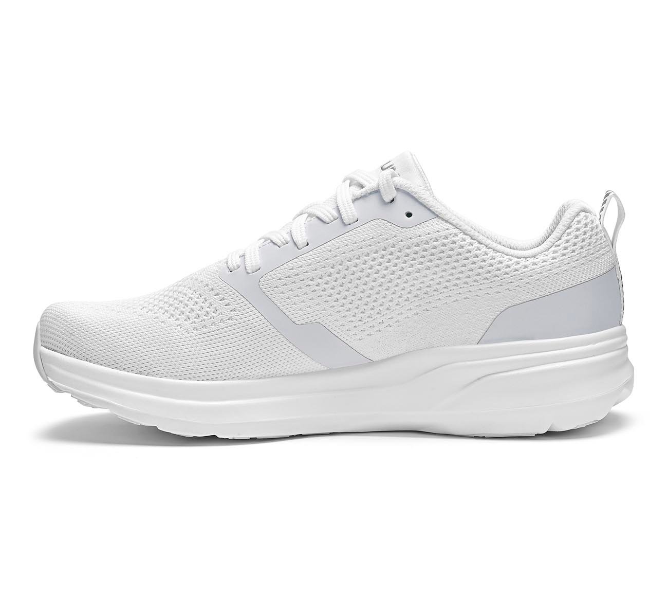 GO RUN PURE, WWWHITE Footwear Left View