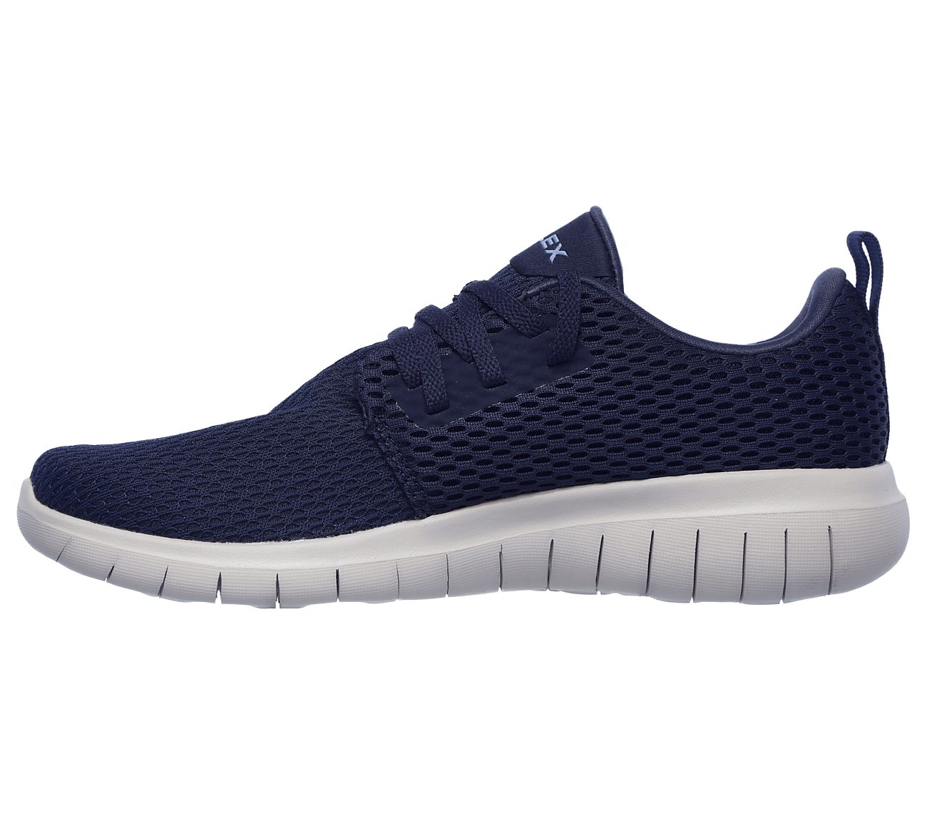 GO FLEX MAX- STRENGTH, NAVY/BLUE Footwear Left View