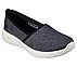 GO WALK JOY - SOFT TAKE, BLACK/WHITE Footwear Right View