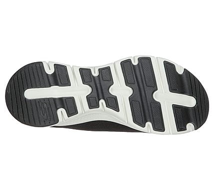 ARCH FIT - BIG APPEAL, BLACK/WHITE Footwear Bottom View