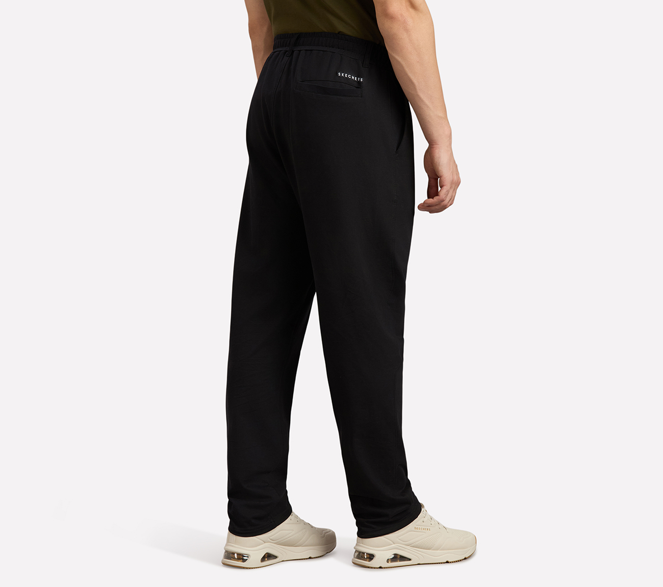 PULL UP APARTMENT PANTS, BLACK Apparels Left View
