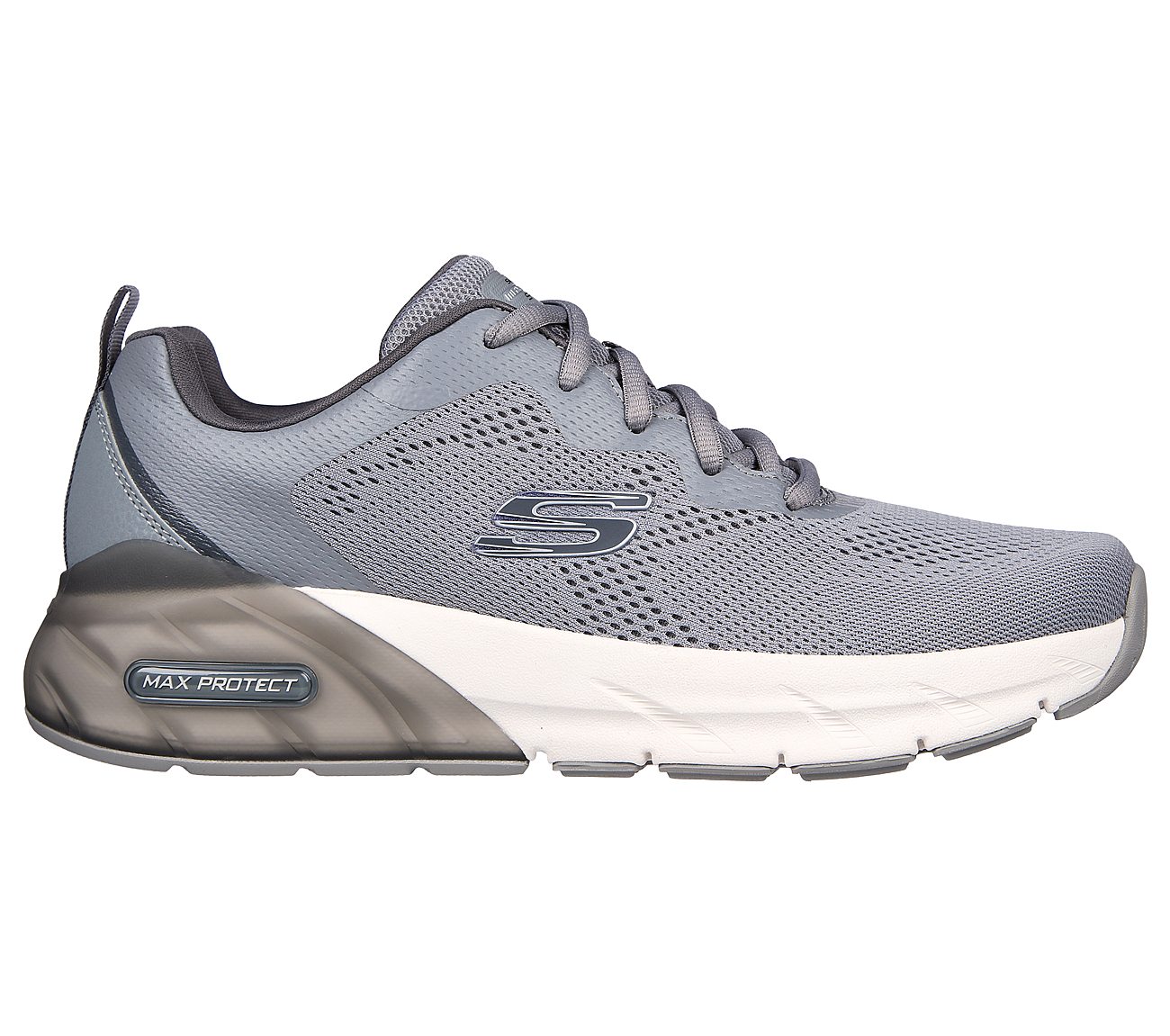 MAX PROTECT SPORT - SAFEGUARD, GREY Footwear Lateral View