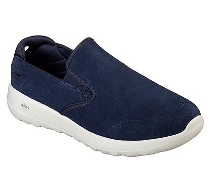 GO WALK MAX-PREDICT, NAVY/GREY Footwear Lateral View