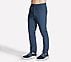 GOSTRETCH ULTRA TAPERED PANT, CHARCOAL/NAVY Apparel Bottom View