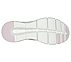 GO RUN GLIDE-STEP FLEX - ZULA, PPINK Footwear Bottom View