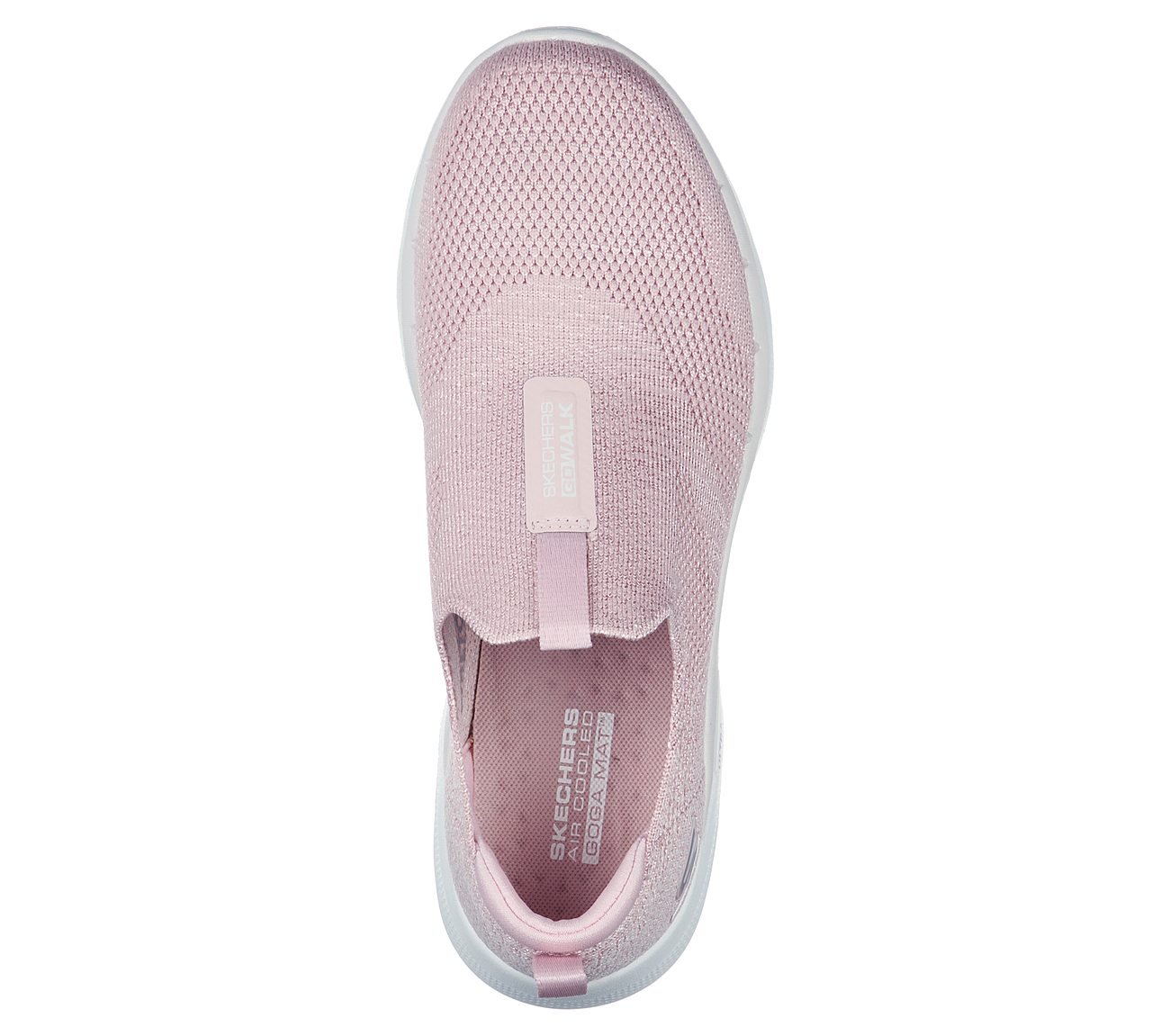 GO WALK 6 - GLIMMERING, LLLIGHT PINK Footwear Top View