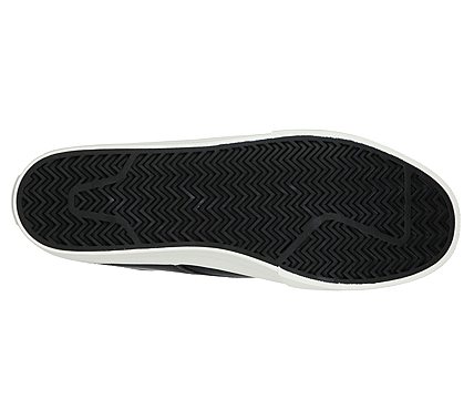 SKECHERS SC - GLENDORA, CHARCOAL/BLACK Footwear Bottom View