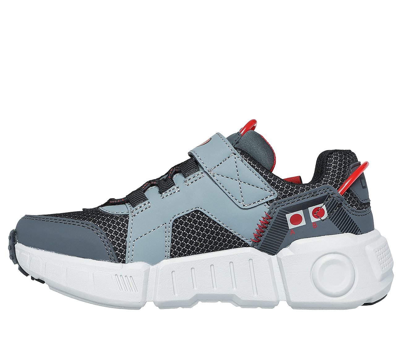 GAMETRONIX, GREY/MULTI Footwear Left View