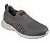 GO WALK 6, GREY/RED Footwear Lateral View