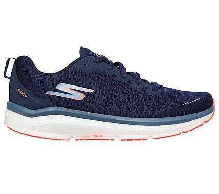 GO RUN RIDE 9, NAVY/PURPLE Footwear Right View