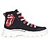Rolling Stones: Roadies Surge - Lick & Lyrics, BLACK/RED Footwear Lateral View