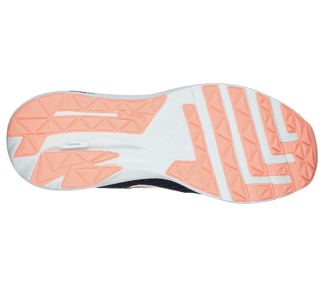 PURE, NAVY/CORAL Footwear Bottom View