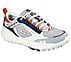 SKECHERS MONSTER, GREY/NAVY Footwear Right View