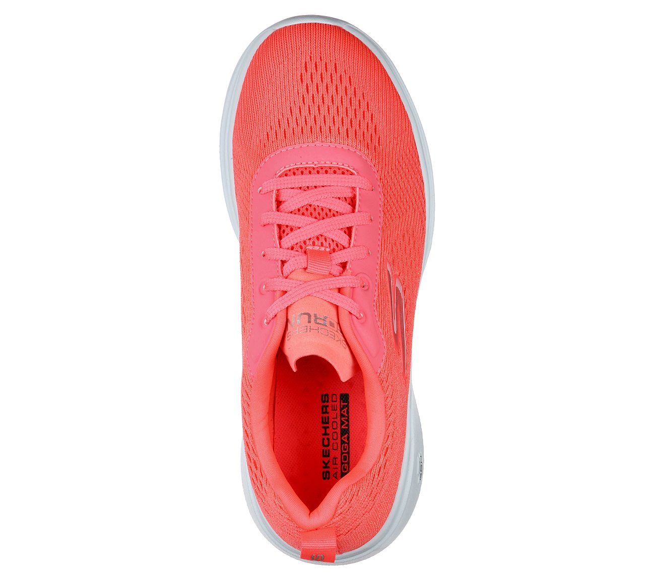 GO RUN FAST-FLOAT, HOT PINK Footwear Top View
