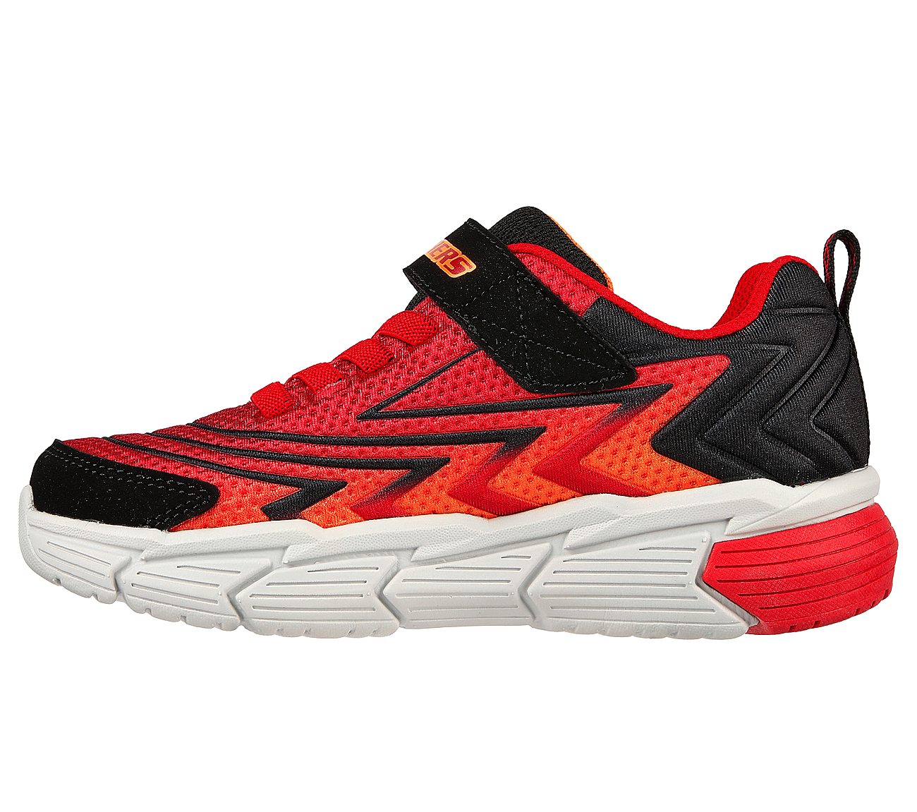 VECTOR-MATRIX - VOLTRONIK, RED Footwear Left View