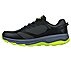 GO RUN TRAIL ALTITUDE, BLACK/LIME Footwear Left View