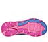 D'LUX WALKER 2.0-NEON SITES, PURPLE MULTI Footwear Bottom View