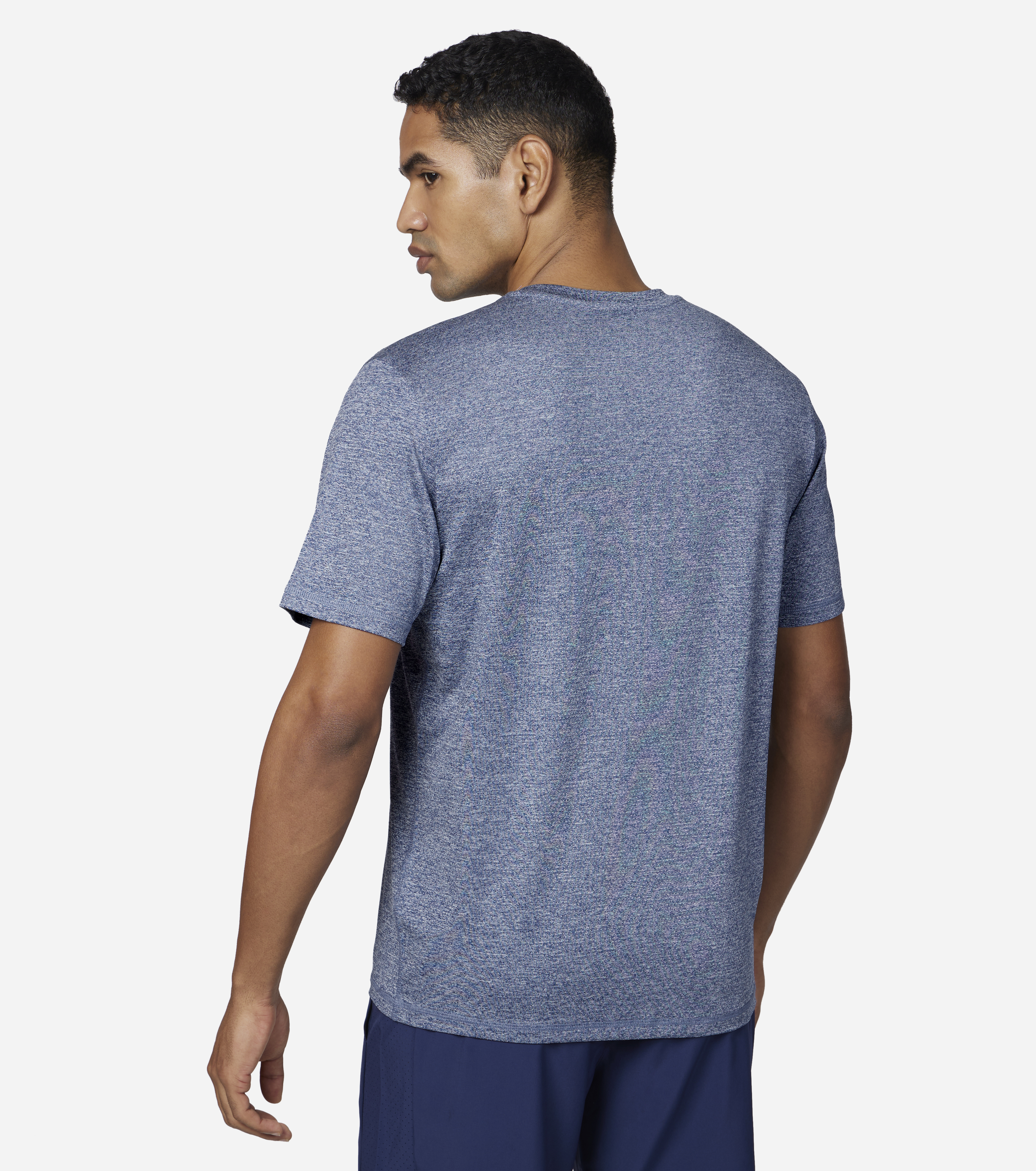 SKECH-AIR T-SHIRT, BLUE/WHITE Apparels Bottom View