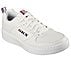 SPORT COURT 92, WHITE/NAVY/RED Footwear Right View