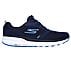GO RUN PURE 2, NAVY/BLUE Footwear Lateral View