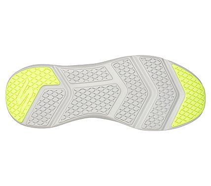 GO RUN ELEVATE - ACCELERATE, CHARCOAL/BLUE Footwear Bottom View