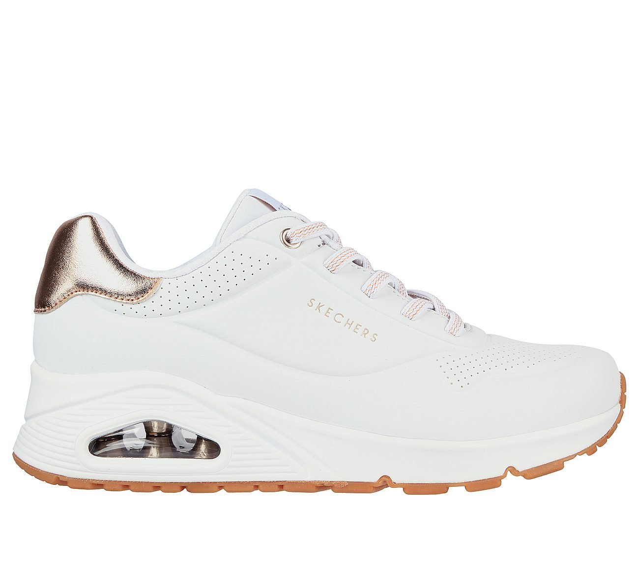 UNO - SHIMMER AWAY, WWWHITE Footwear Lateral View