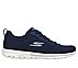 GO WALK TRAVEL - FUN JOURNEY, NAVY/LAVENDER Footwear Lateral View