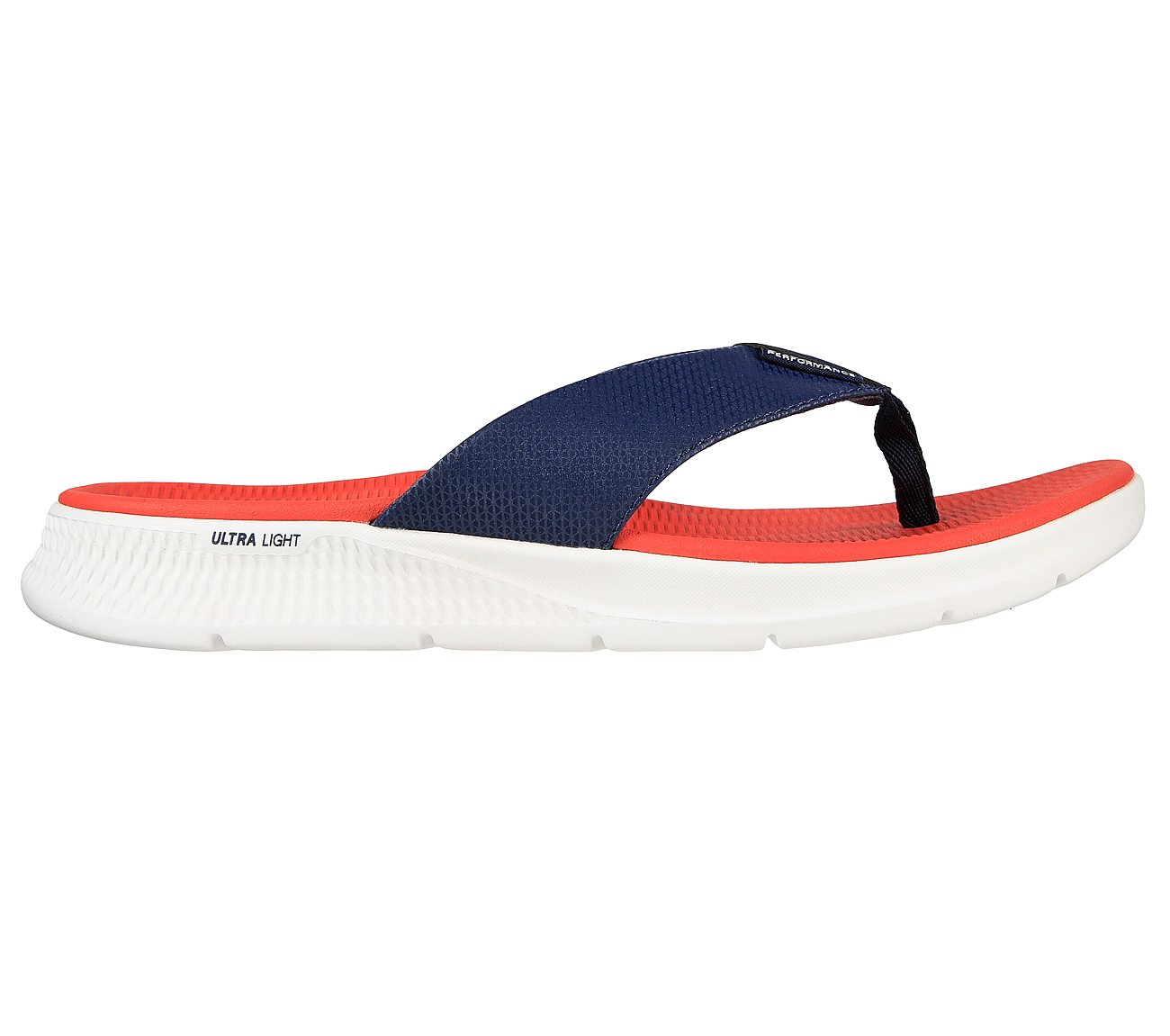 GO CONSISTENT SANDAL-SYNTHWAV, NAVY/RED Footwear Right View