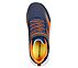 MICROSPEC ADVANCE, NAVY/ORANGE Footwear Top View