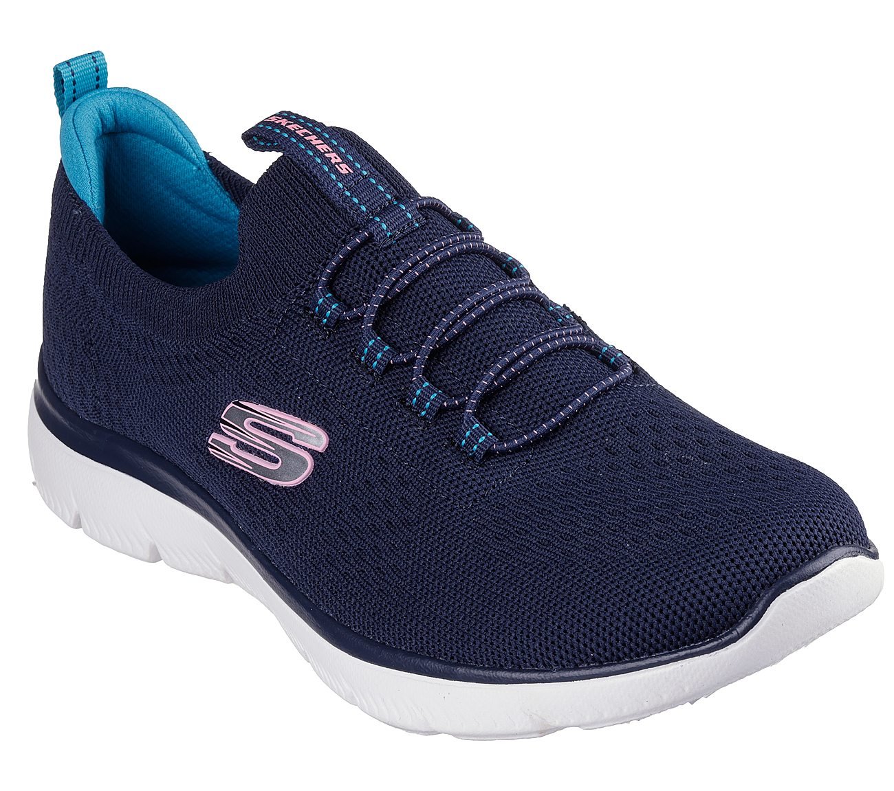 SUMMITS - TOP PLAYER, NAVY/MULTI Footwear Top View