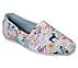 BOBS PLUSH - L A DOG, WHITE/MULTI Footwear Lateral View