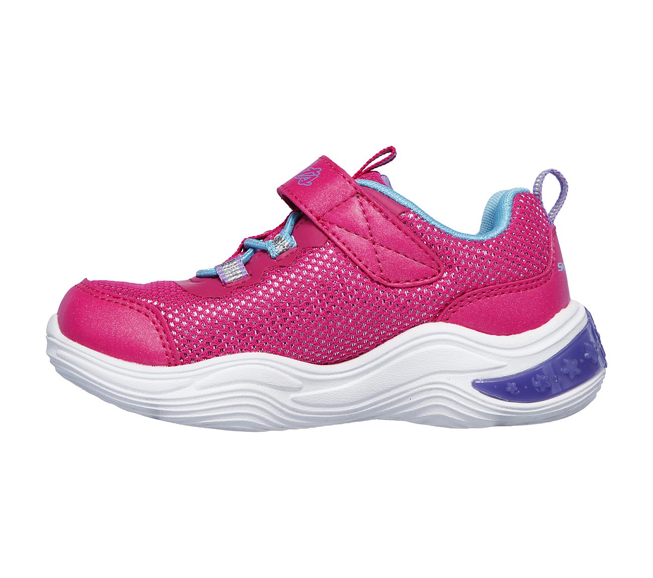 POWER PETALS -, NEON/PINK/MULTI Footwear Left View