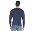 GOKNIT PIQUE HENLEY, NNNAVY Apparel Top View