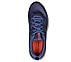 GO RUN PULSE - HAPTIC MOTION, BLUE/ORANGE Footwear Top View