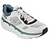 MAX CUSHIONING PREMIER -PERSP, WHITE BLACK Footwear Lateral View