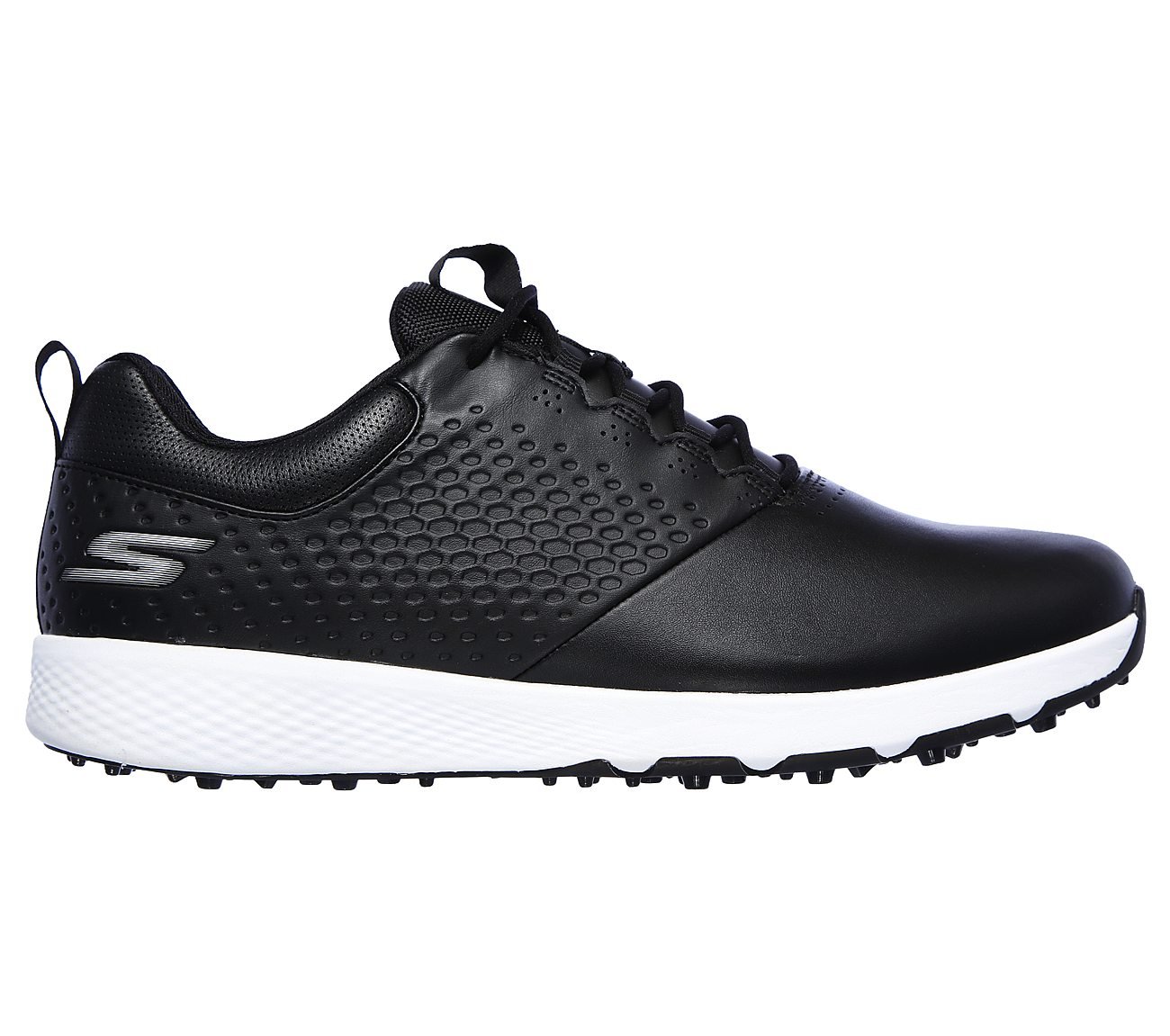 ELITE 4, BLACK/WHITE Footwear Lateral View