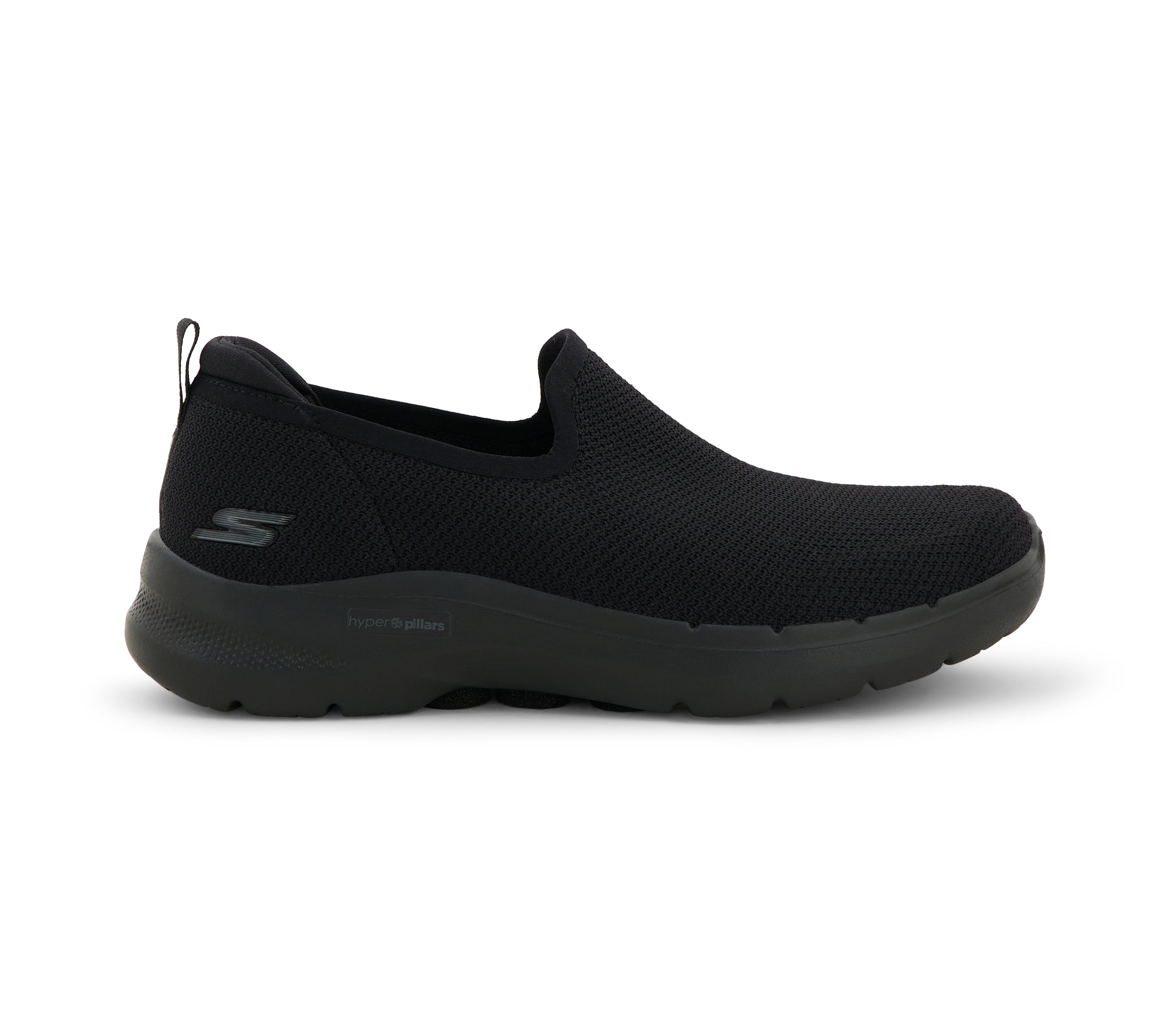 GO WALK 6 - FIRST CLASS, BBLACK Footwear Right View