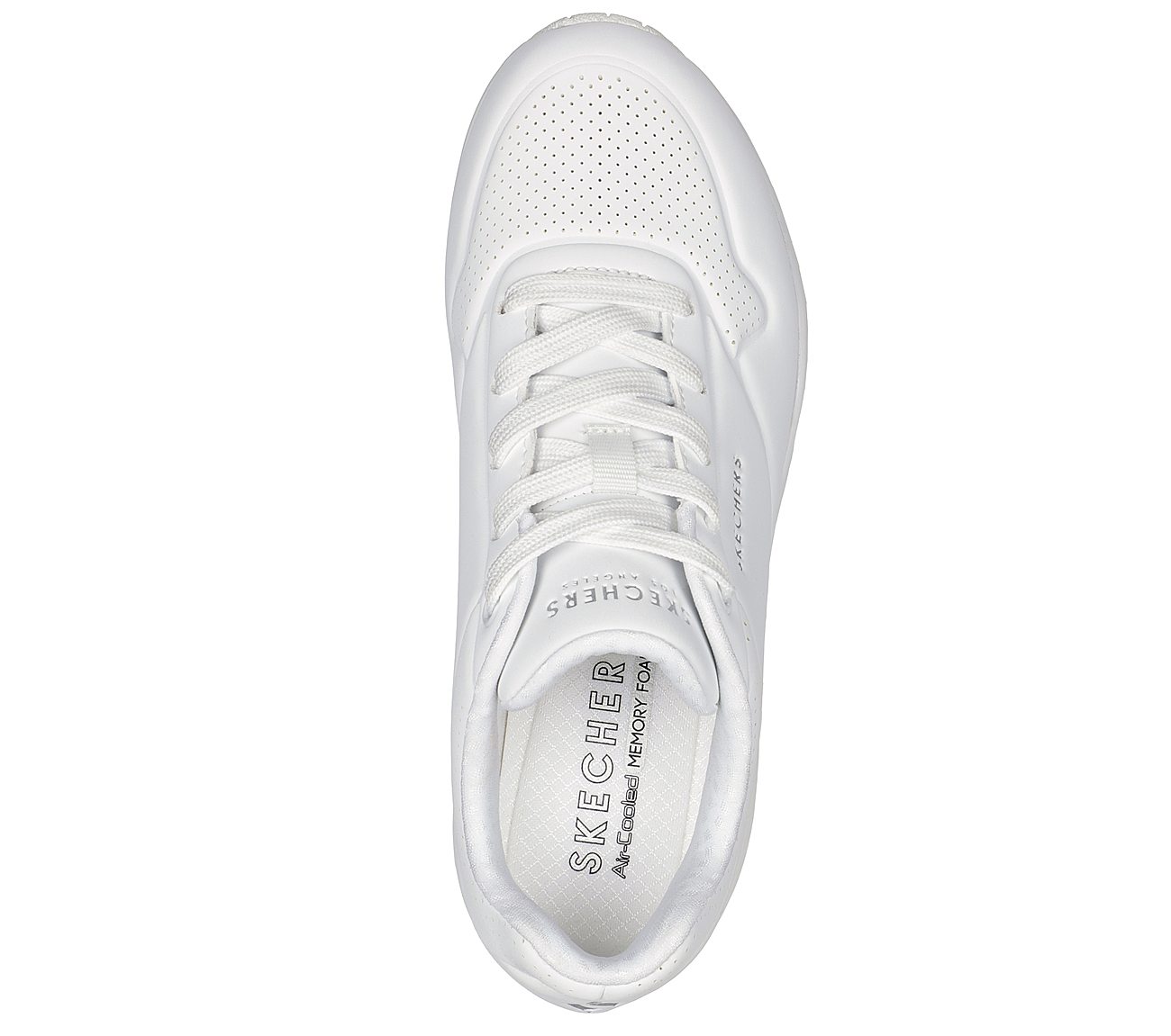 UNO - STAND ON AIR, WHITE Footwear Top View