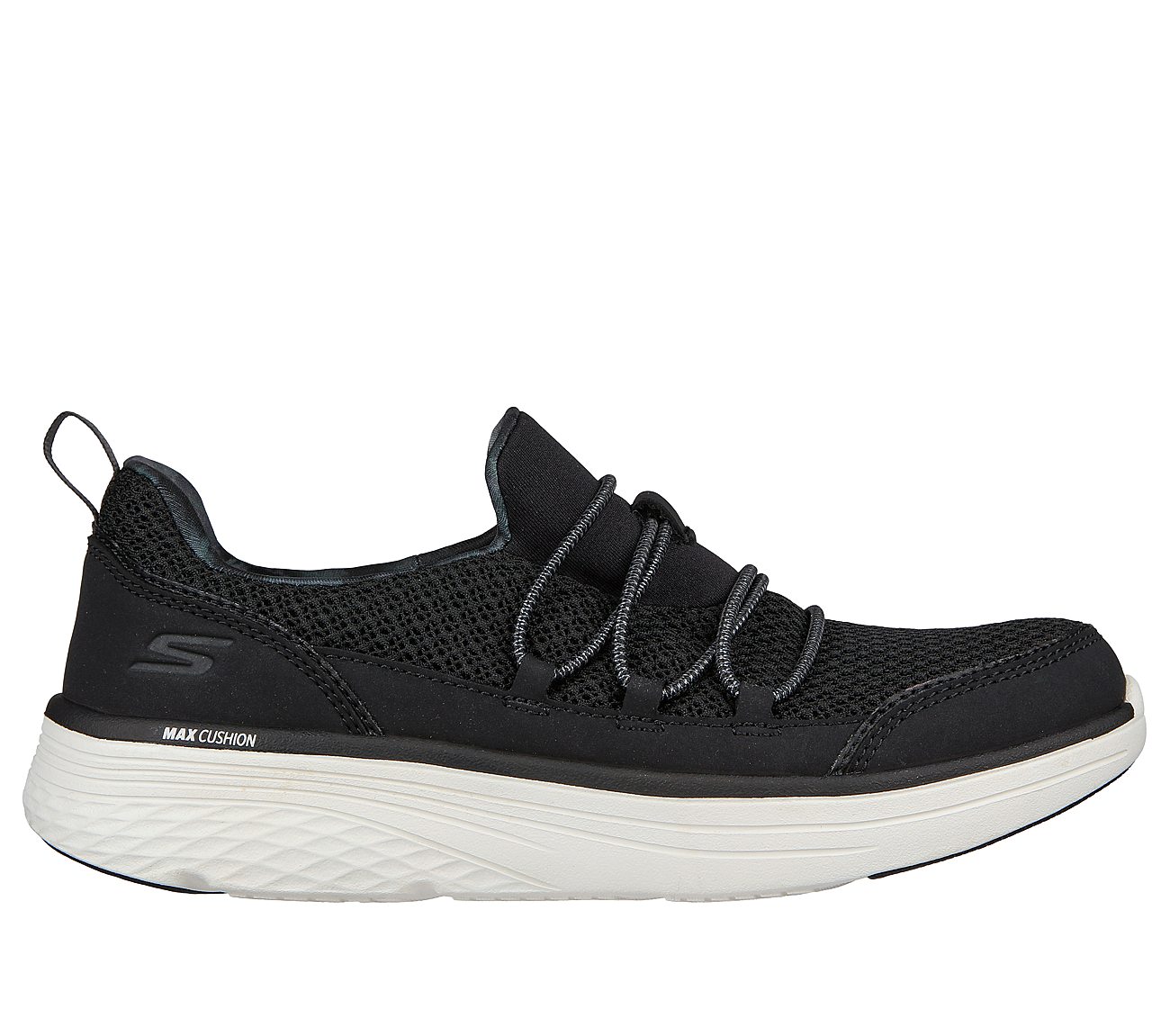 MAX CUSHIONING LITE-SOARING S, BBBBLACK Footwear Lateral View