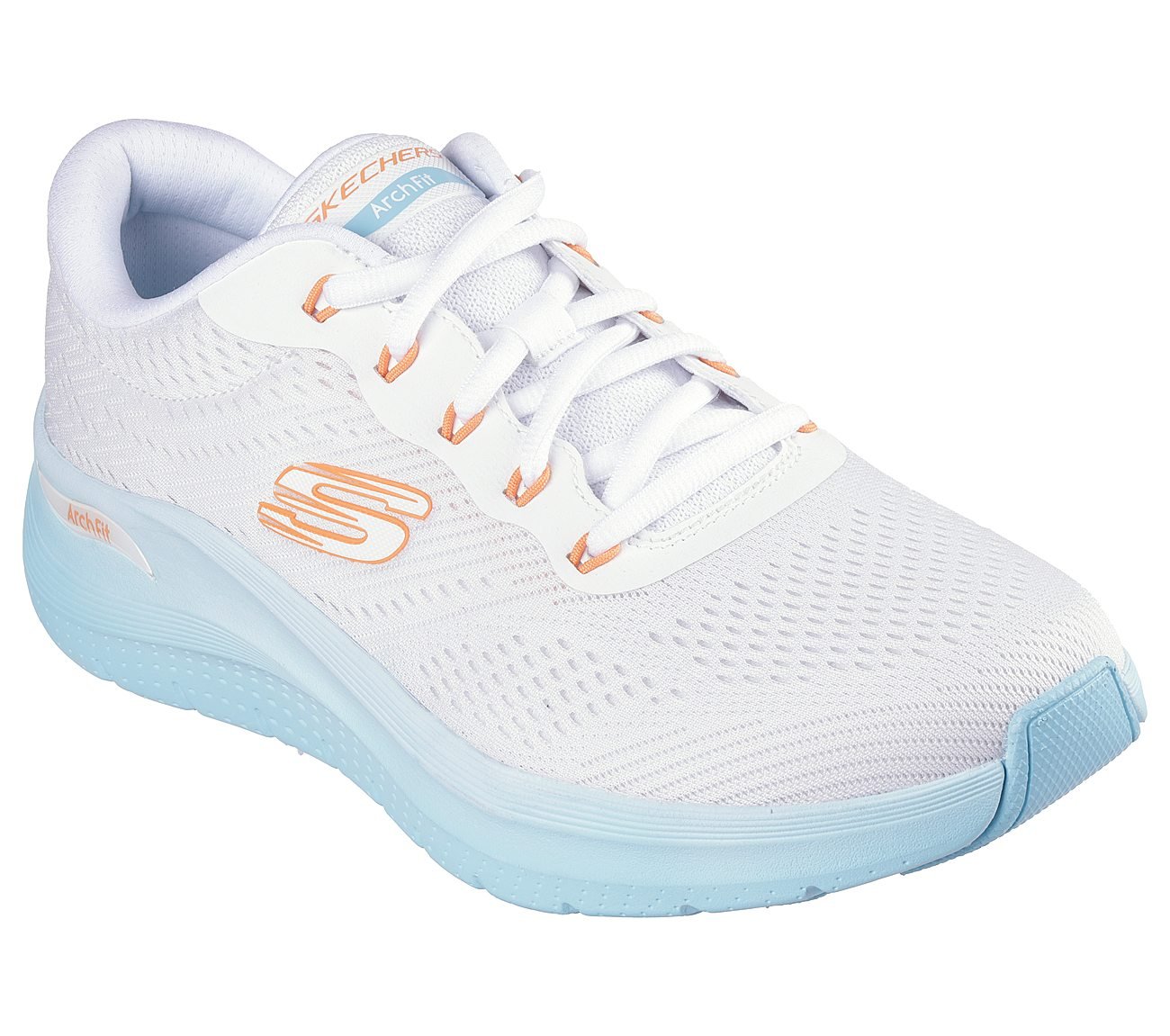 ARCH FIT 2, WHITE/BLUE Footwear Right View