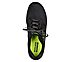 GO RUN FAST-INVIGORATE, BLACK/LIME Footwear Top View