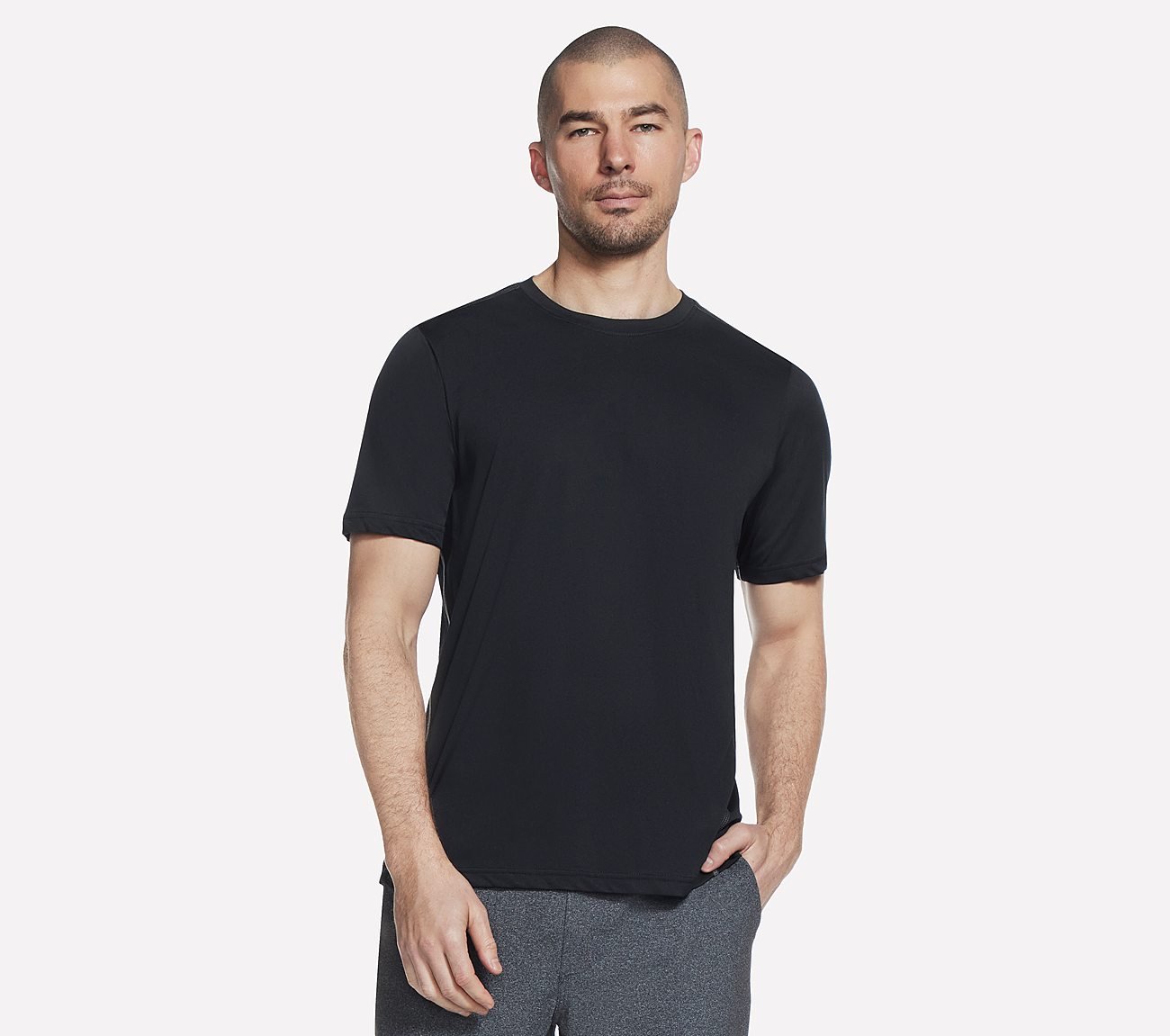 GODRI CHARGE T-SHIRT, BLACK