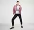 PUFFER FZ JACKET, PURPLE/YELL Apparels Right View