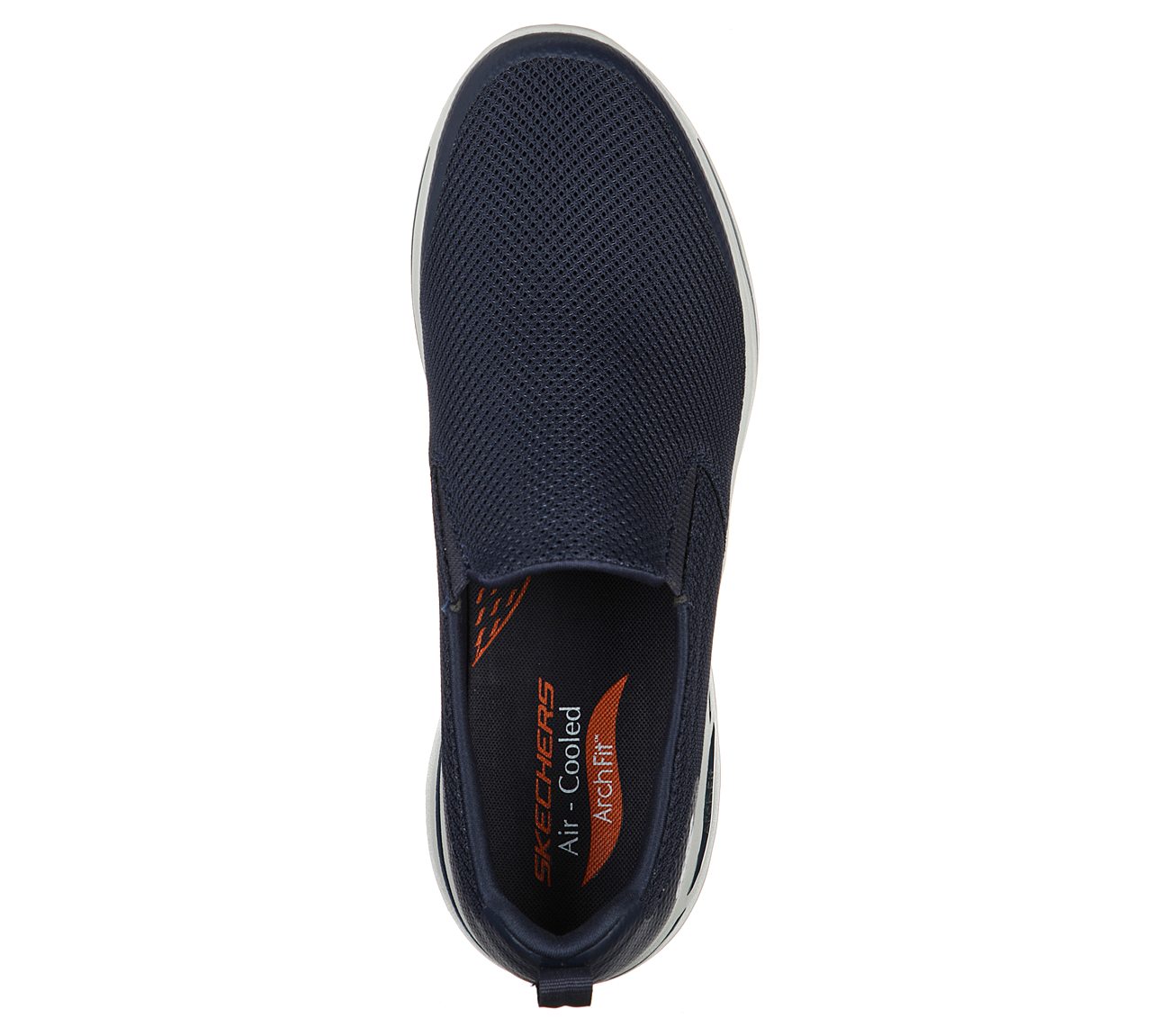 GO WALK ARCH FIT - TOGPATH, NAVY/GREY Footwear Top View