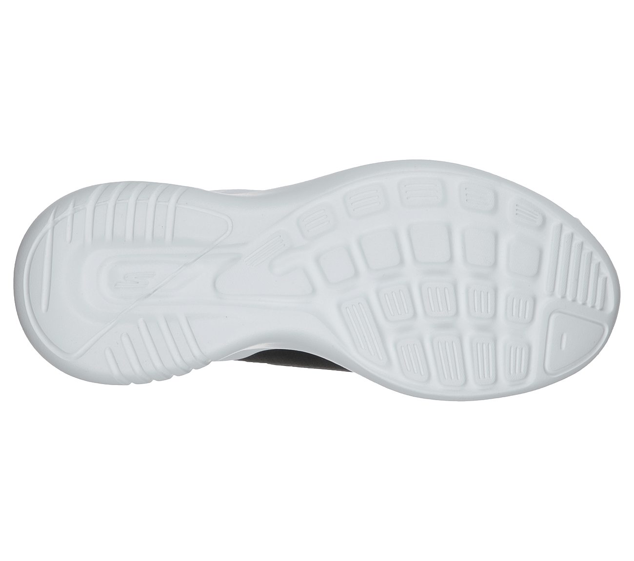 GO RUN MOJO 2.0-ARRIVE, BLACK/WHITE Footwear Bottom View