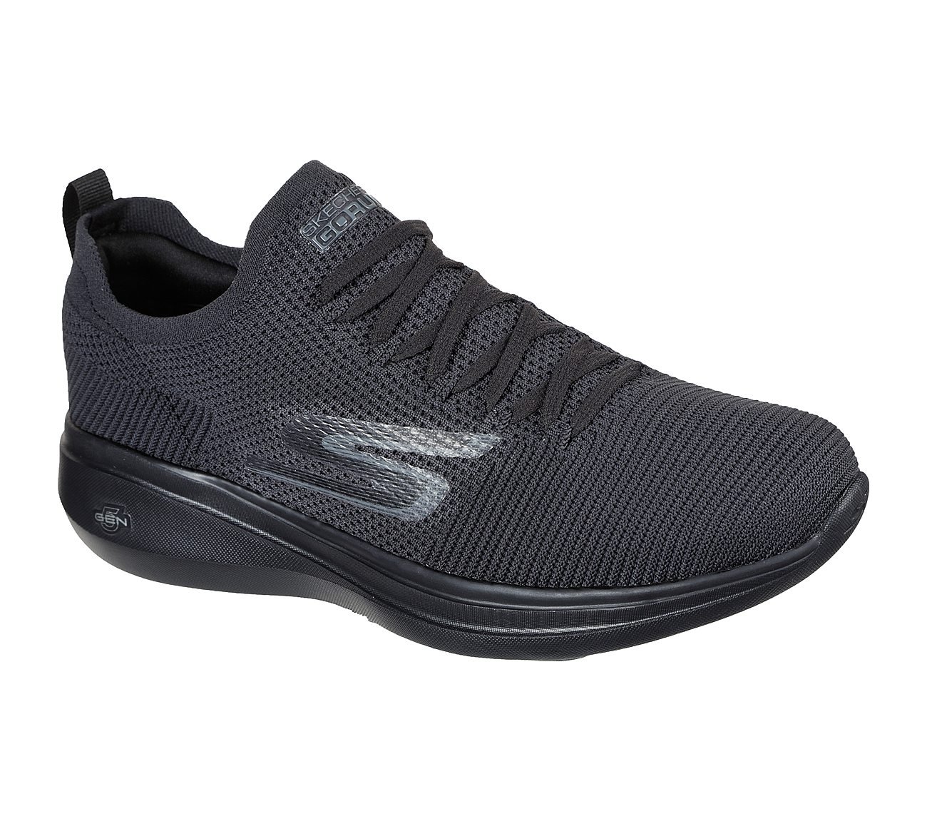 GO RUN FAST - MONOGRAM, BBLACK Footwear Right View