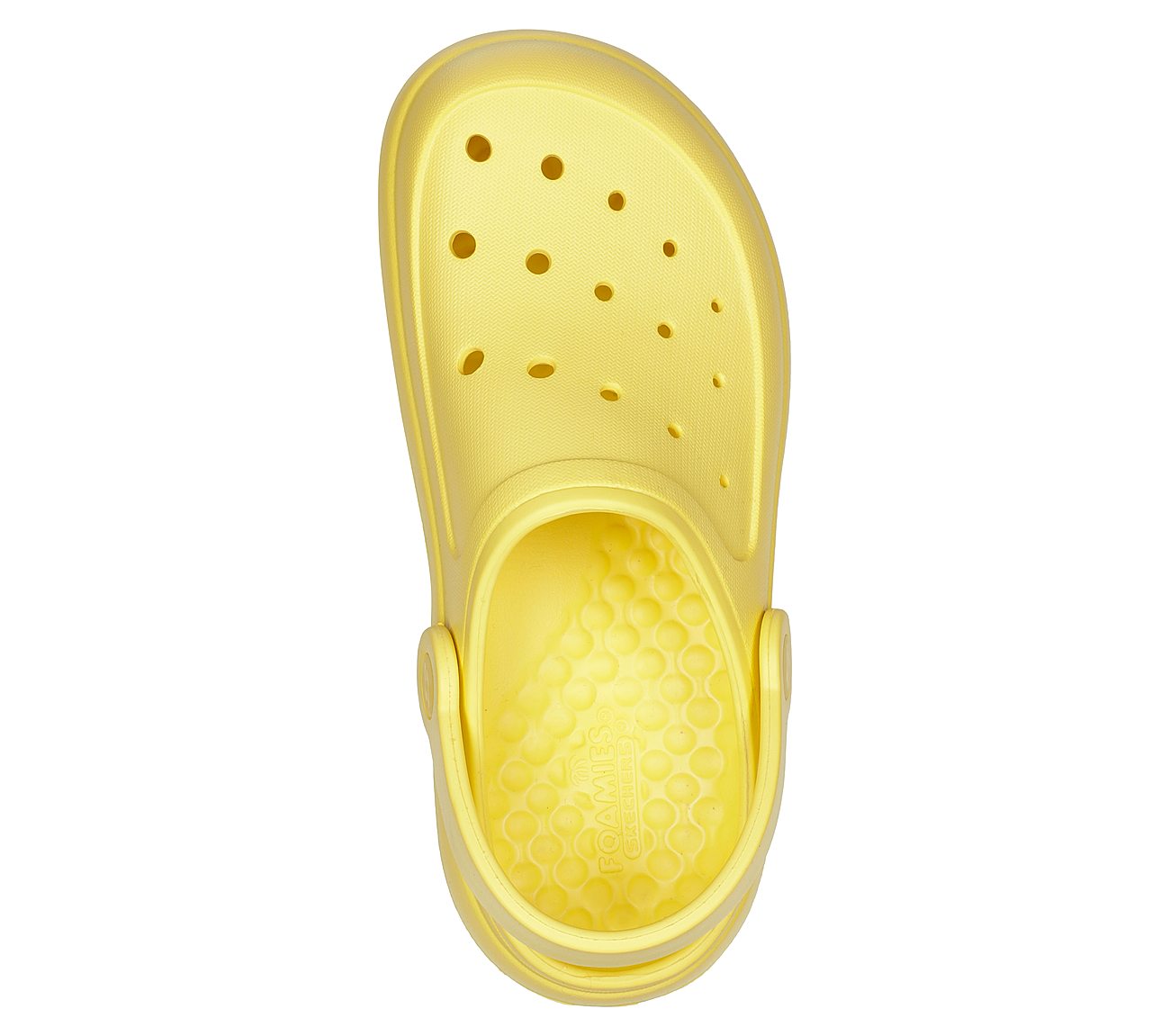 FOAMIES - SUMMER CHILL, YELLOW Footwear Top View