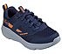 GO RUN ELEVATE, NAVY/ORANGE Footwear Right View
