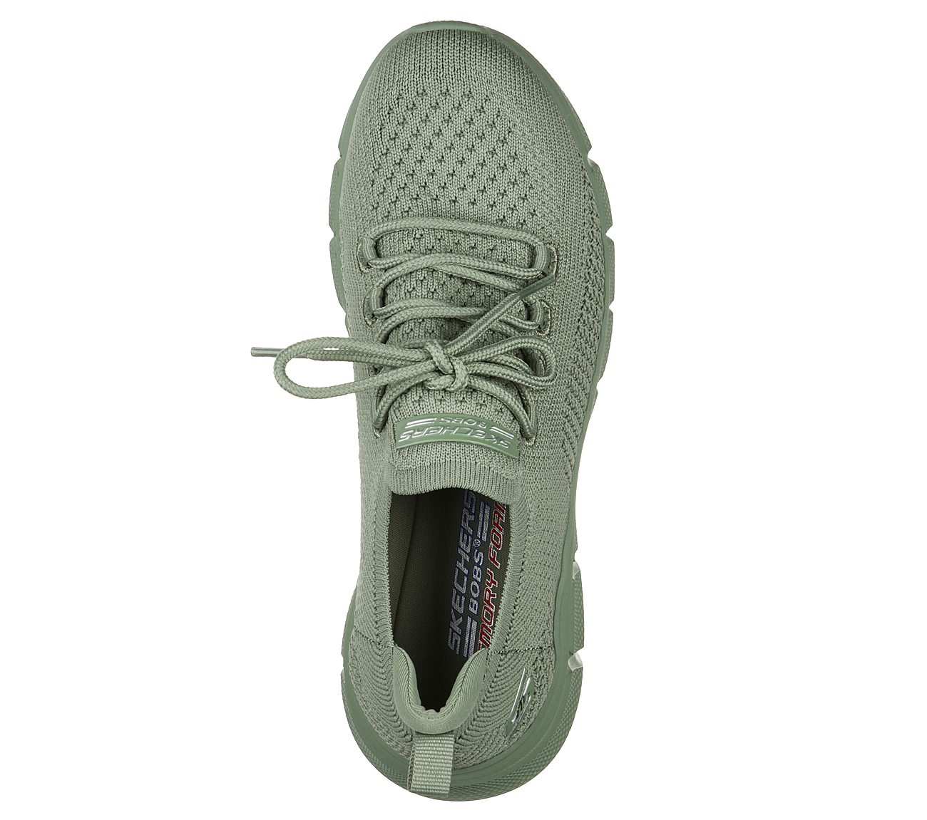 BOBS B FLEX - COLOR CONNECT, OOLIVE Footwear Top View