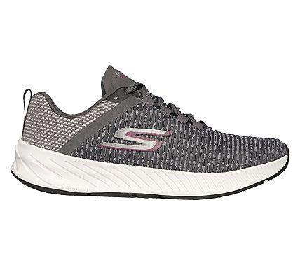 GO RUN FORZA 3 -, CHARCOAL/PINK Footwear Right View
